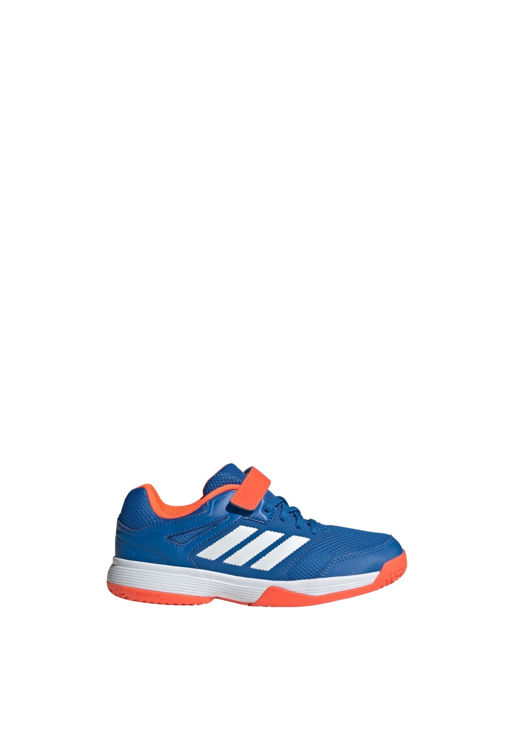 adidas Performance COURT - Volleybalschoenen - helder koningsblauw, wolkenwit, team zonne-oranje