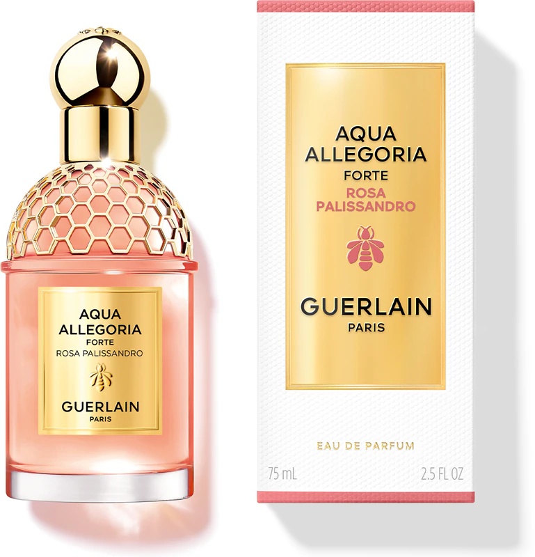Steklenička parfumske vode GUERLAIN Aqua Allegoria Rosa Palissandro Forte za ženske