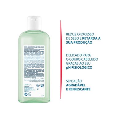 Ducray Sabal Sebum-Reducing Treatment Shampoo, öljyä vähentävä shampoo päänahalle, 200 ml