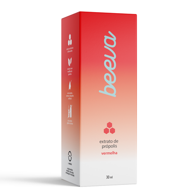 Beeva punainen propolisuute 11 % liuostipat torjuu infektioita ja tulehduksia 30 ml 30 ml