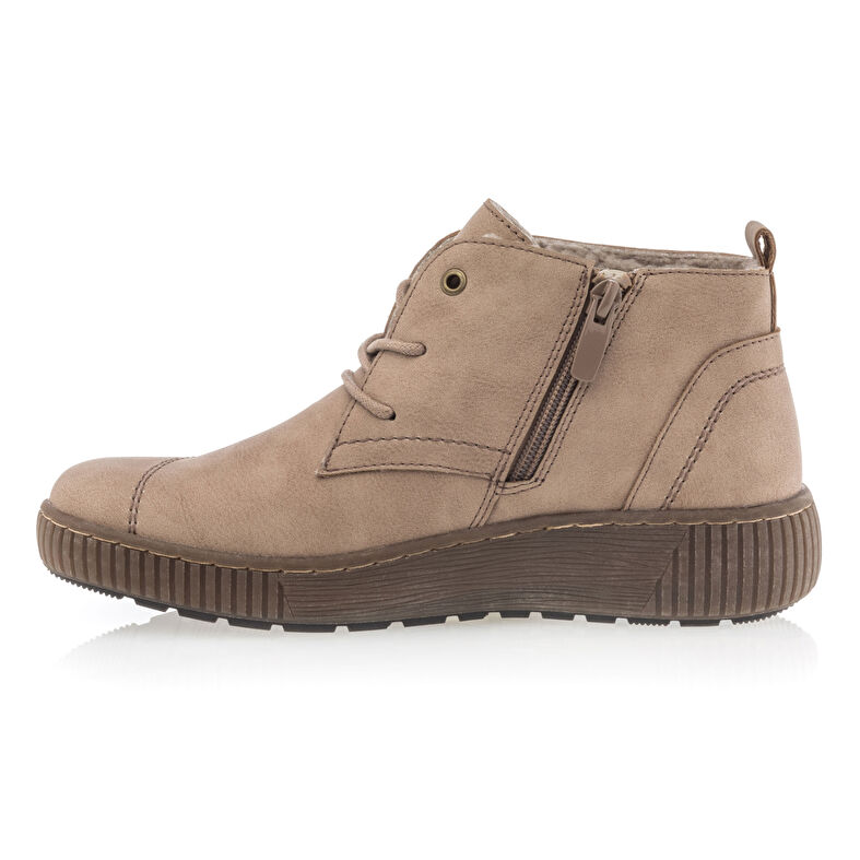 Beige dameslaarzen / enkellaarzen