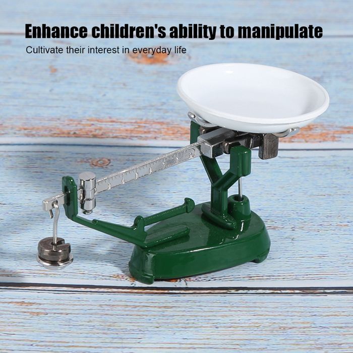 1:12 Jouet de Balance de Plate-Forme Accessoire de Maison de Poupée Miniature en Métal Cadeau Collection
