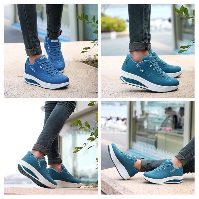 Baskets Femmes - MOBIGARLAN - Chaussures - WXN338- Sport - Café- Running de Course- Outdoor Fitness Gym