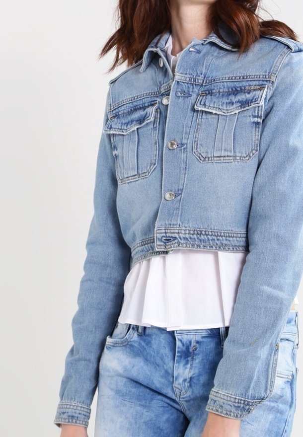 Guess spijkerjasje - blauwe denim