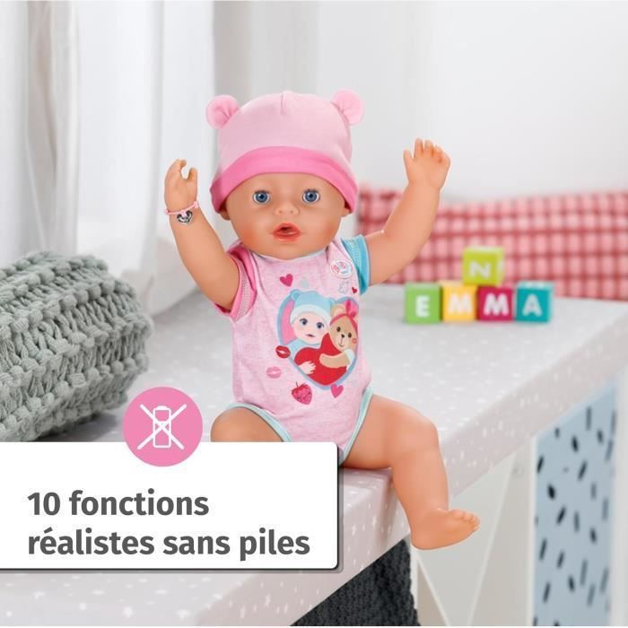 Boneca - BABY born - Emma - 10 Funções - 43 cm - Acessórios Inclusos