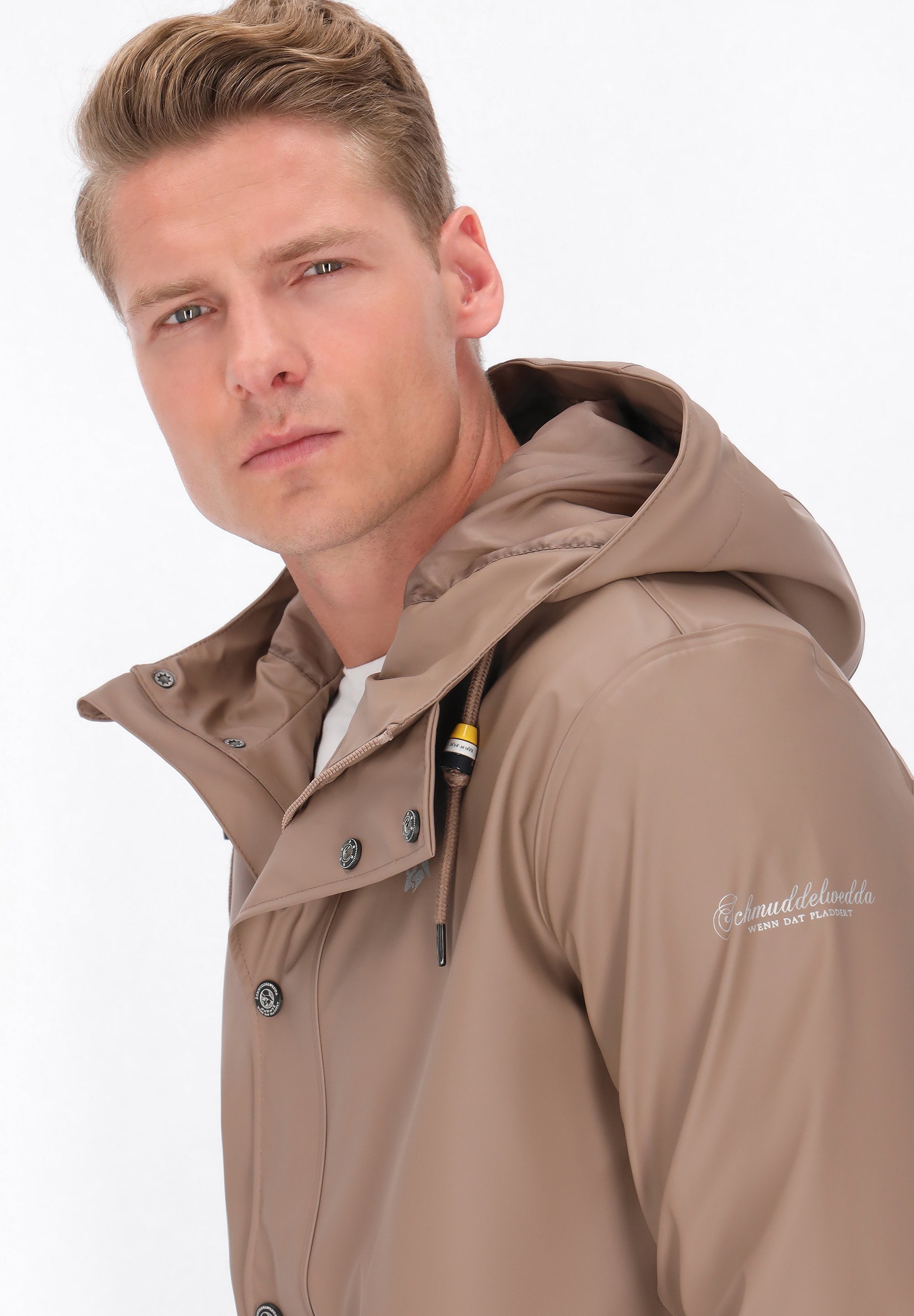 Veste imperméable Schmuddelwedda - marron clair