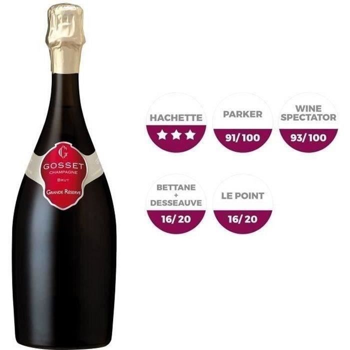 Samppanja Gosset Grande Réserve Brut