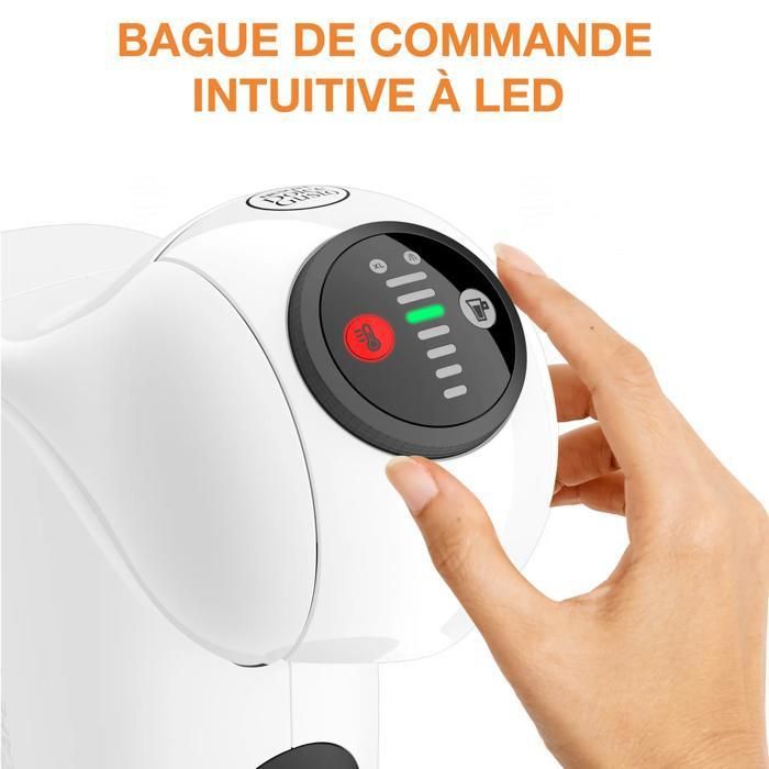 KRUPS Nescafé Dolce Gusto, multi-beverage coffee machine, compact, XL function, Genio S KP243110
