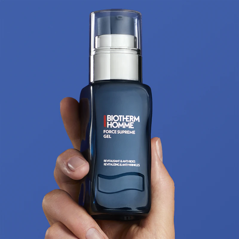 Biotherm Homme Force Supreme Gel, creme em gel antienvelhecimento.
