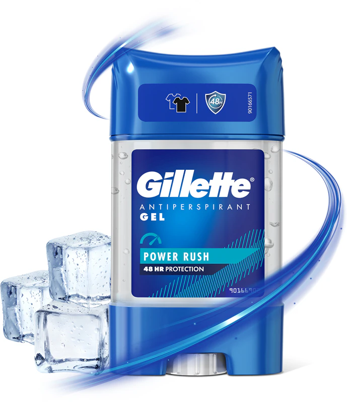 Антиперспірантний гель Gillette Sport Power Rush