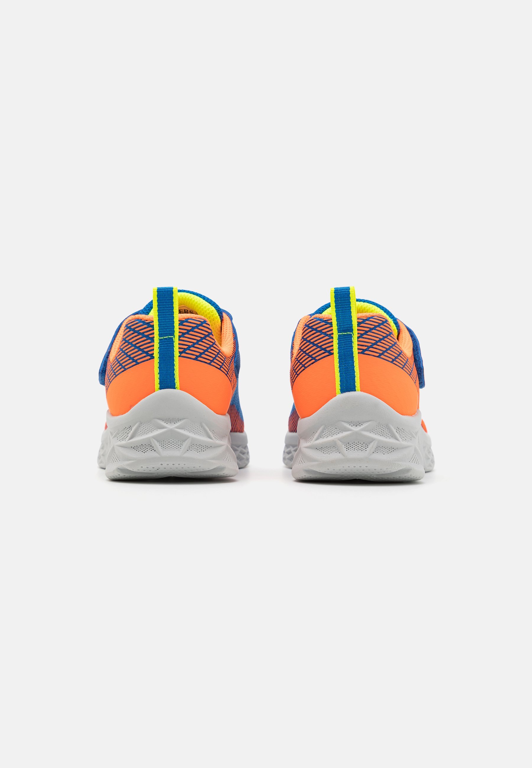 Skechers MICROSPEC II - Sneakers - koningsblauw/oranje