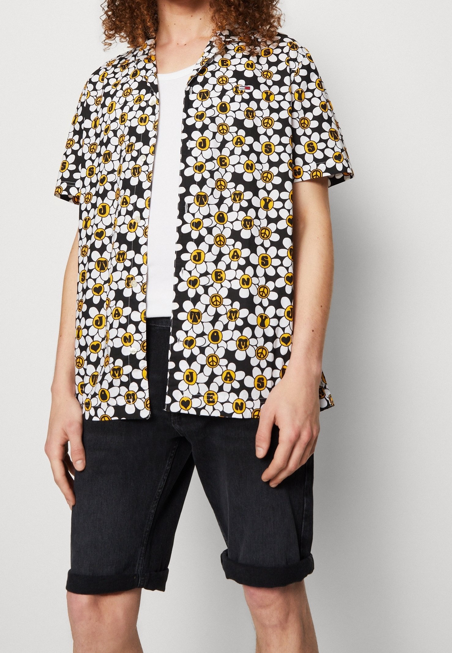 Tommy Jeans shirt - zwart