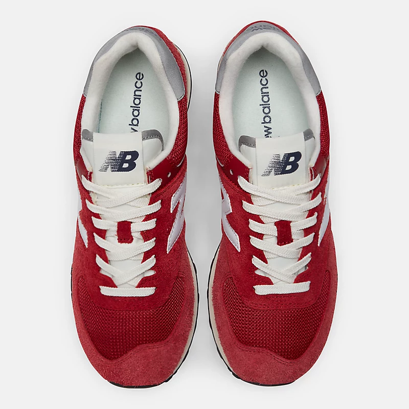 Unisex 574 - Varsity rood met wit