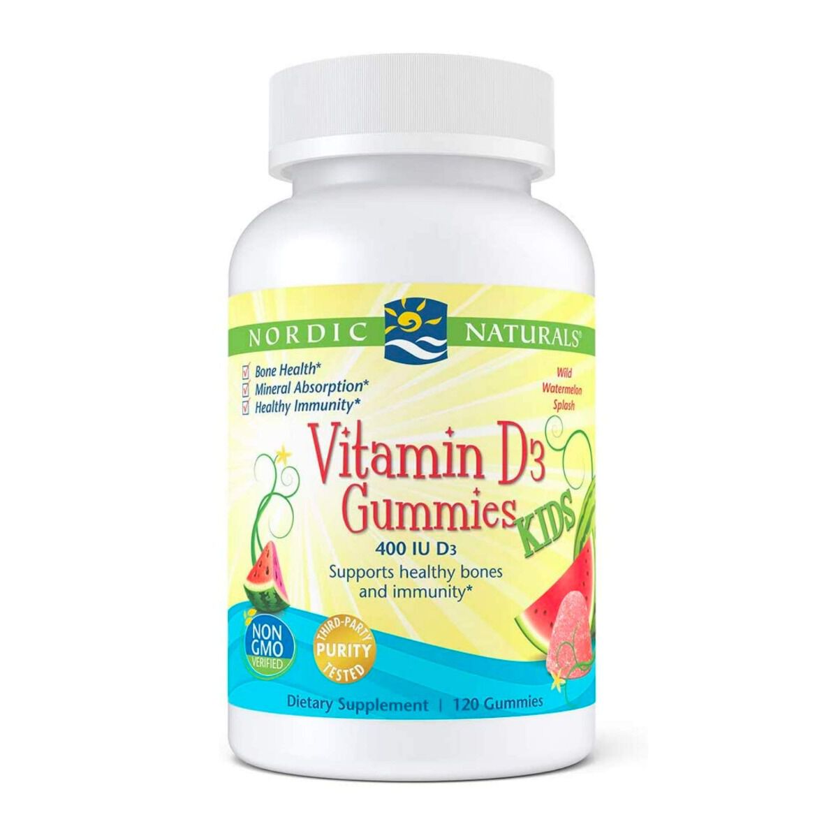 Nordic Naturals D3-vitamin gumicukorkák