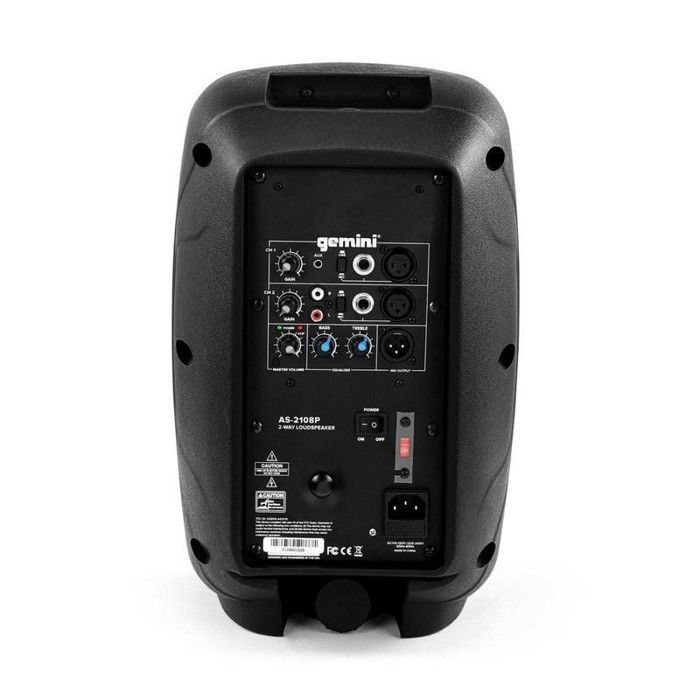 Gemini AS-2108P Powered Speaker