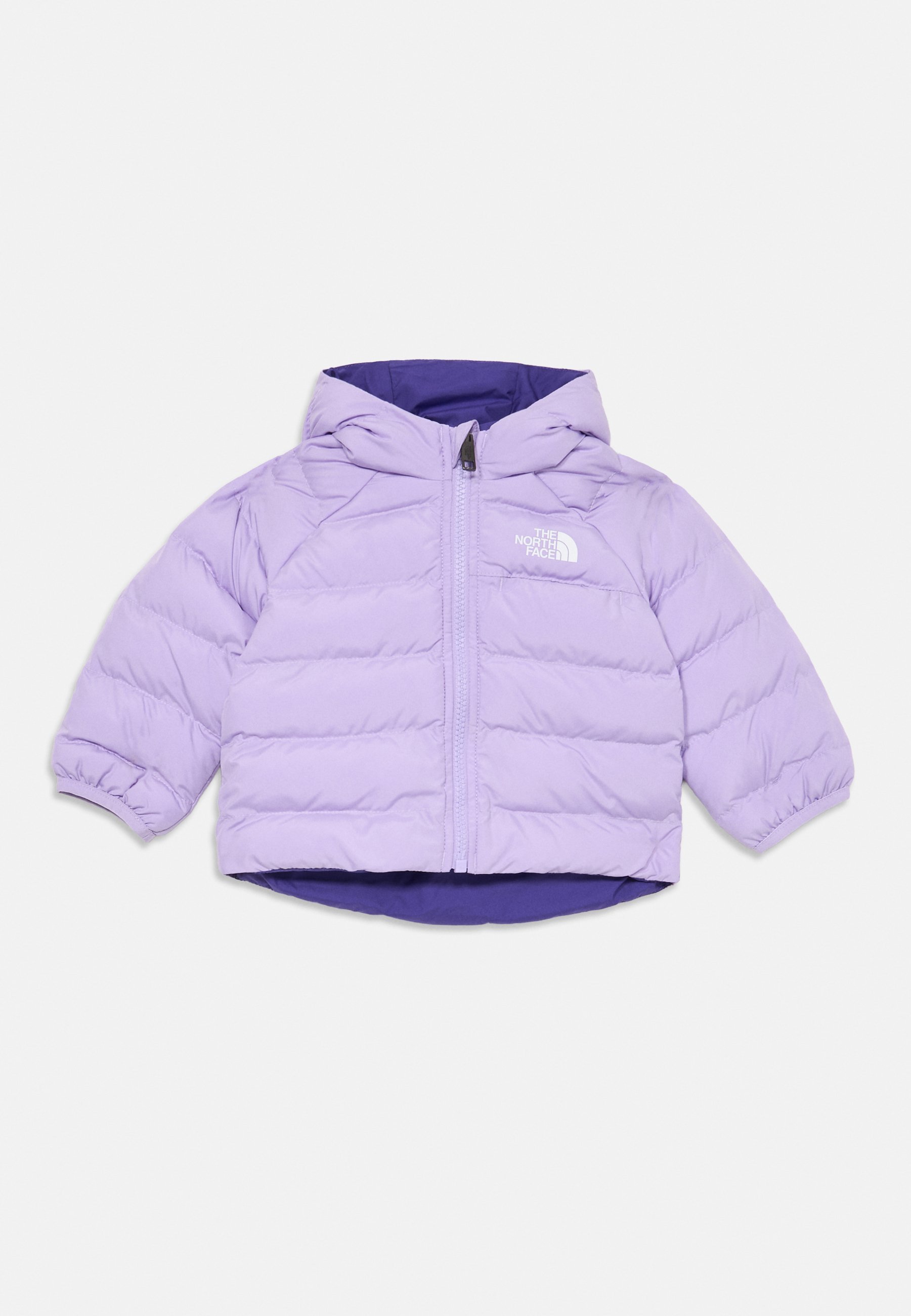„The North Face“ BABY REVERSIBLE PERRITO HOODED UNISEX žieminė striukė - šviesiai alyvinė