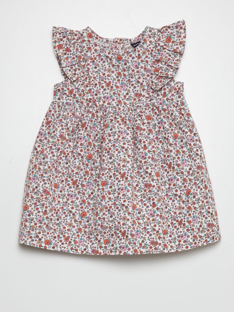 Jurk + onderjurk set - WIT