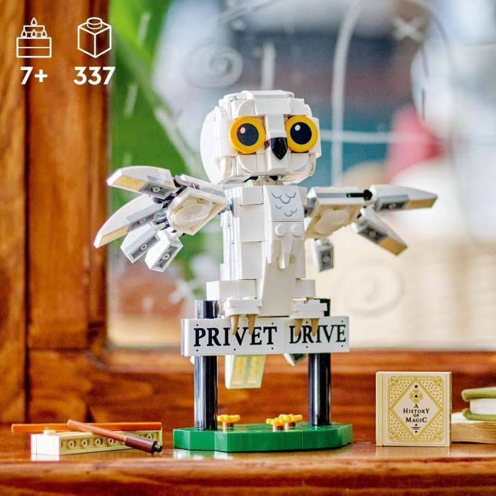 LEGO Harry Potter 76425 Hedwig op Privet Drive 4, bouwset voor kinderen