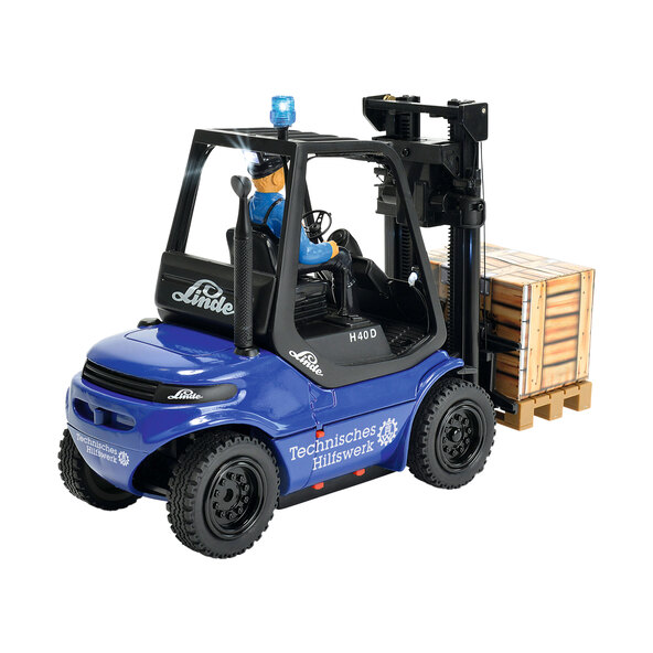 THW remote-controlled forklift, blue