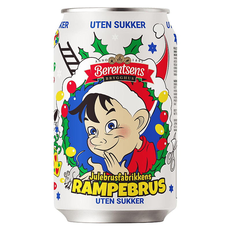 Julläsk med socker 0,33 l Rampläsk