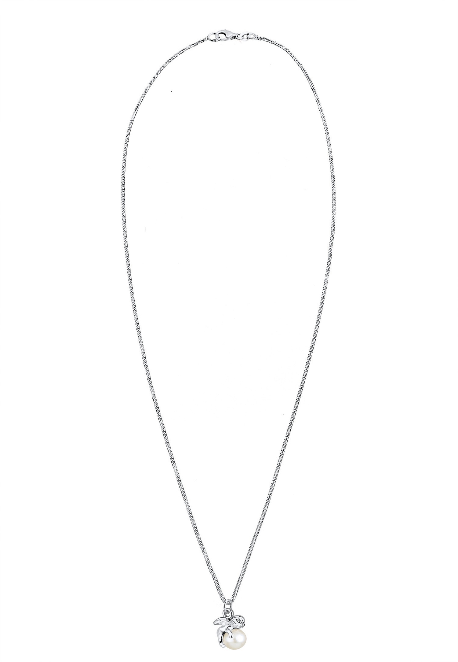 Elli Femmes Ange avec Perle de Culture d'Eau Douce en Argent Sterling 925