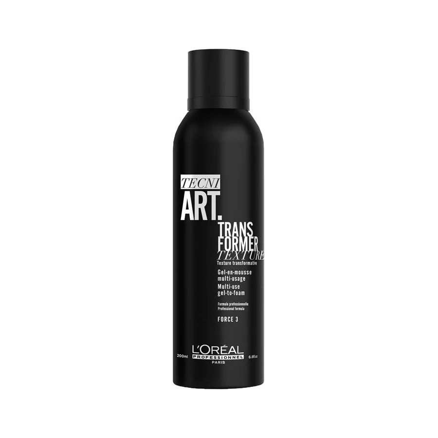 Styling Tecni.Art Transformer Texture Gel-en-Mousse - Gel Capelli, Mousse Volumizzante
