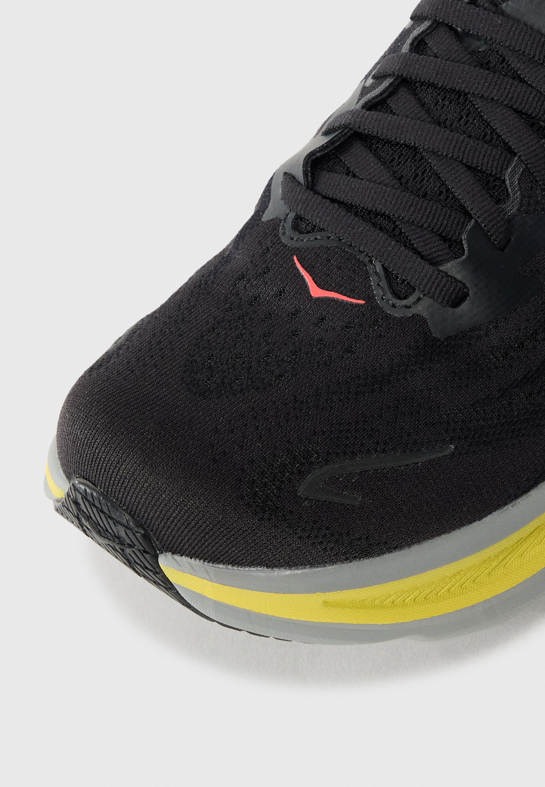 HOKA CLIFTON 10 - Straßenlaufschuhe - Schwarz/Galaktisches Grau