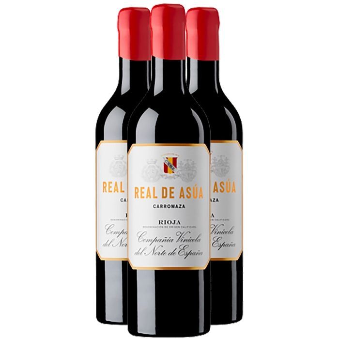 Bodegas CVNE Rioja Real De Asua 2021 - Vin Rouge d' Espagne (3x75cl)