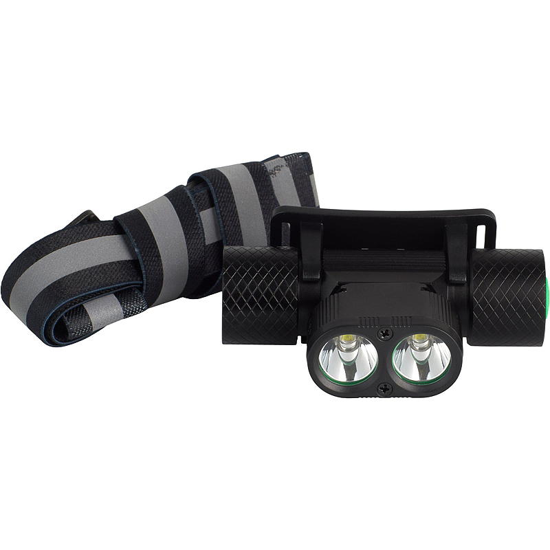 Energihodelykt LED 1100 lumen, oppladbar