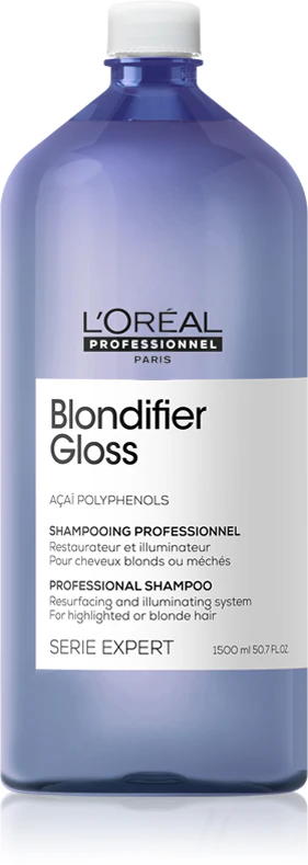 L'Oréal Professionnel Serie Expert Blondifier Shampoo embelezador e regenerador para cabelos descoloridos com mechas loiras frias