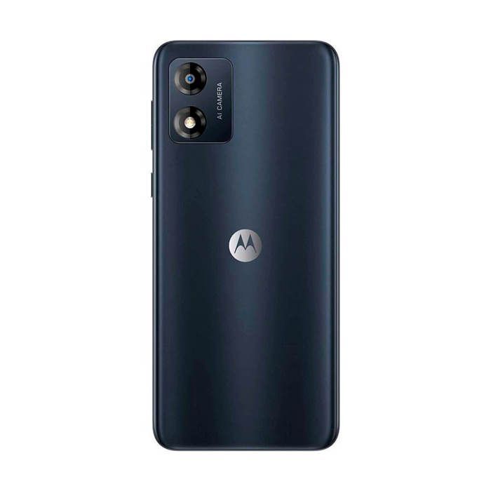 Smartphone Motorola Moto E13 en color negro cósmico con pantalla HD+ de 6,5