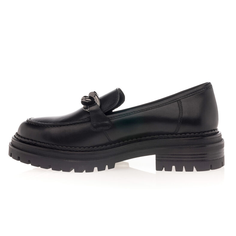Zapatos de mujer negros con cordones / Zapatos Derby