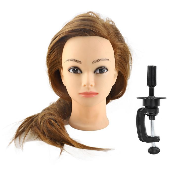 Cabeça de boneca para cosmetologia SALALIS, cabeça de manequim para treinamento, boneca para cosmetologia, cabeça para higiene capilar