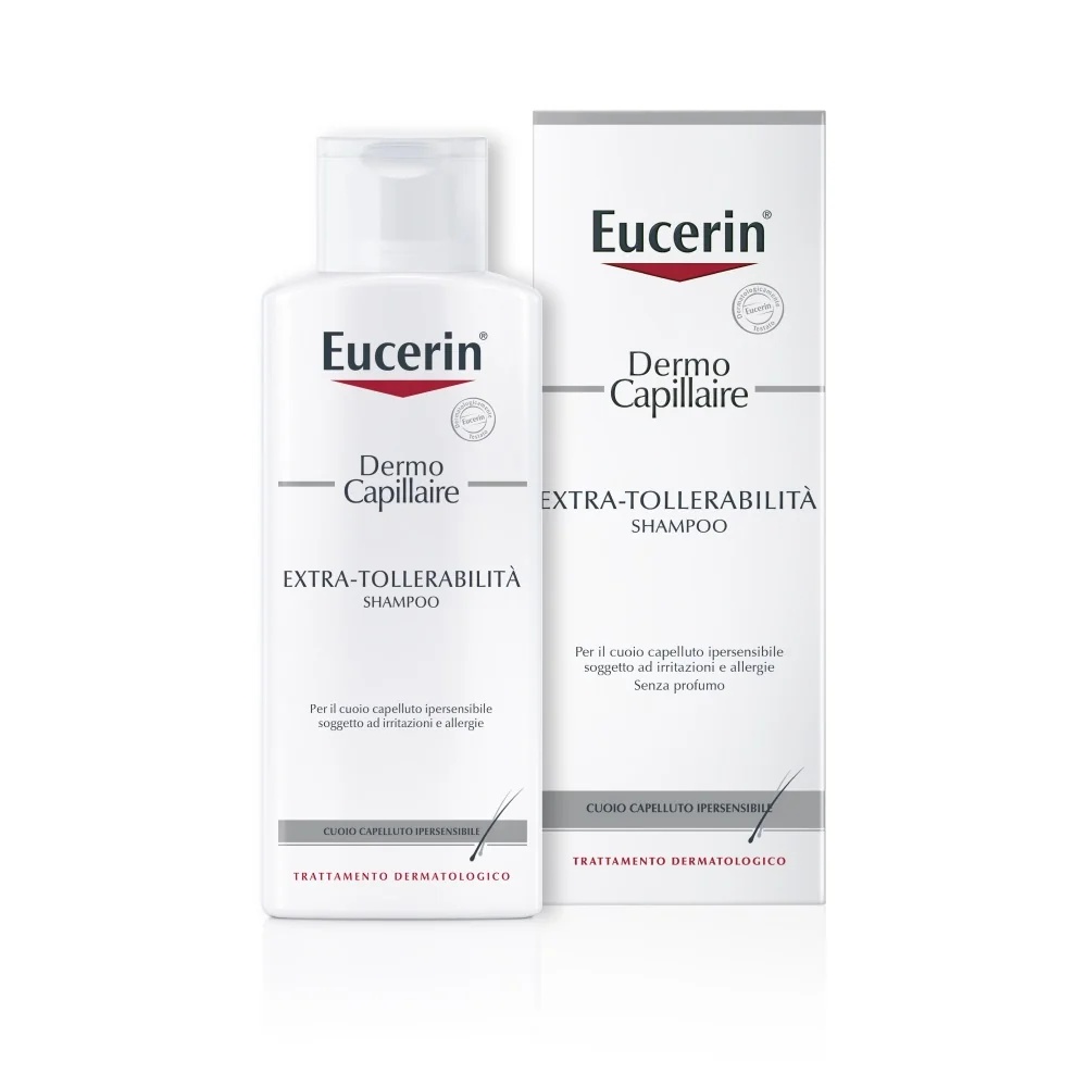 EUCERIN Eucerin DermoCapillaire Extra Tolerance Shampoo 250 ml Hyperreactieve hoofdhuid