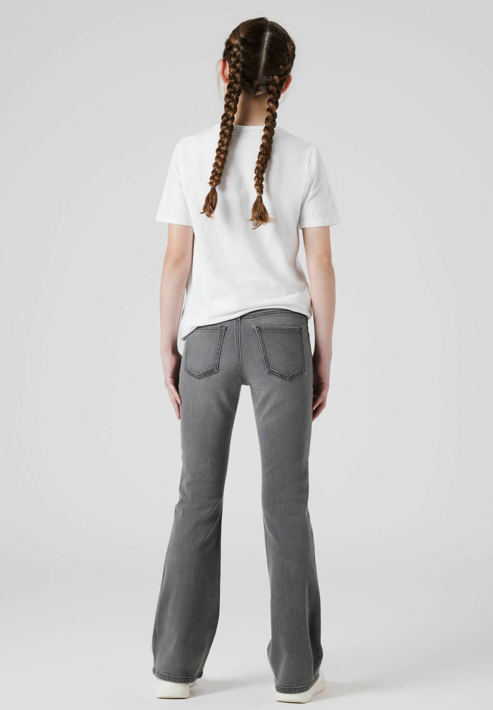 TWO SOON Bootcut jeans - middengrijs denim