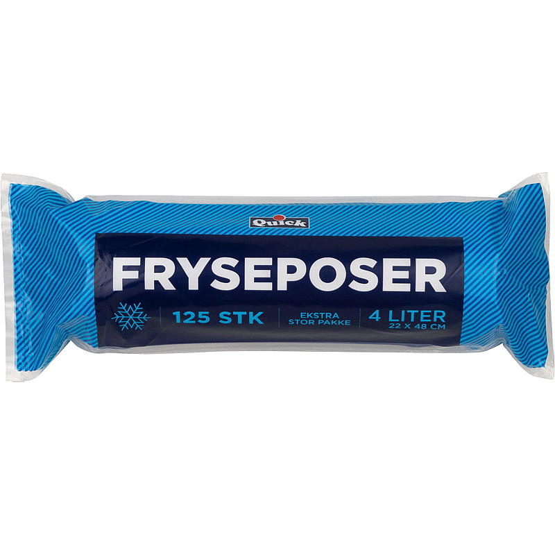 Sachets de congélation rapide 4 l Maxi 125 pièces.