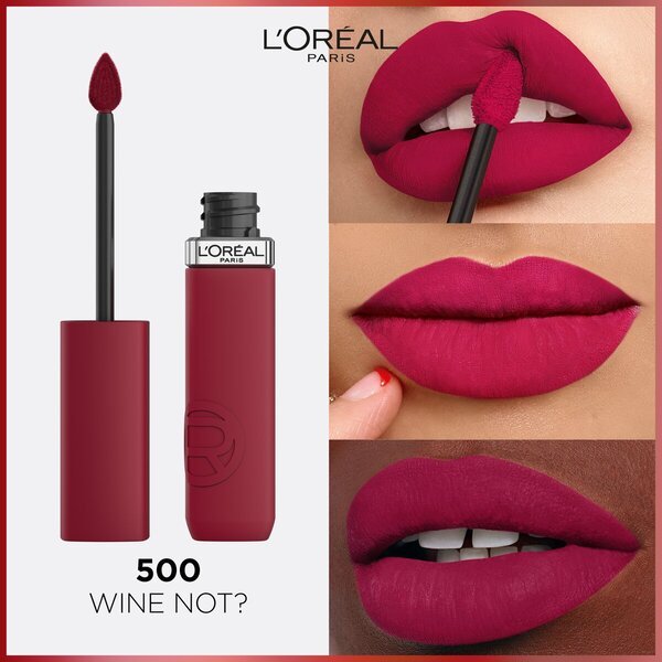 L'Oréal Paris Infaillible Matte Resistance 500 Wine Not? Кармин за усне<br>5ml