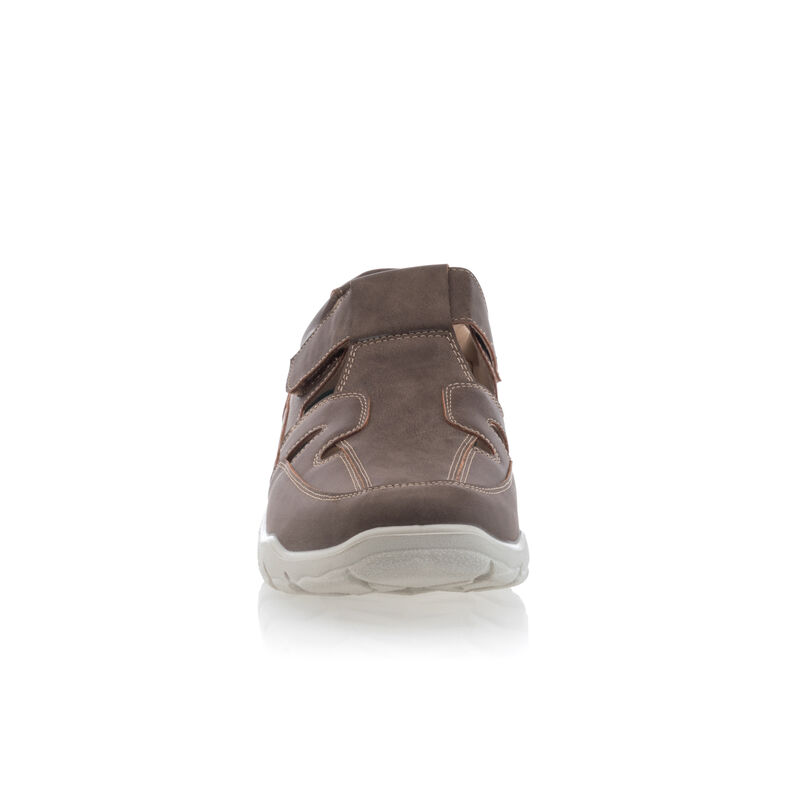  Brune sandaler / sko med åpen tå for menn