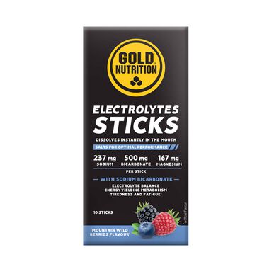 GOLDNUTRITION Elektrolytter Ville bær Sticks 10 sticks 10 sticks