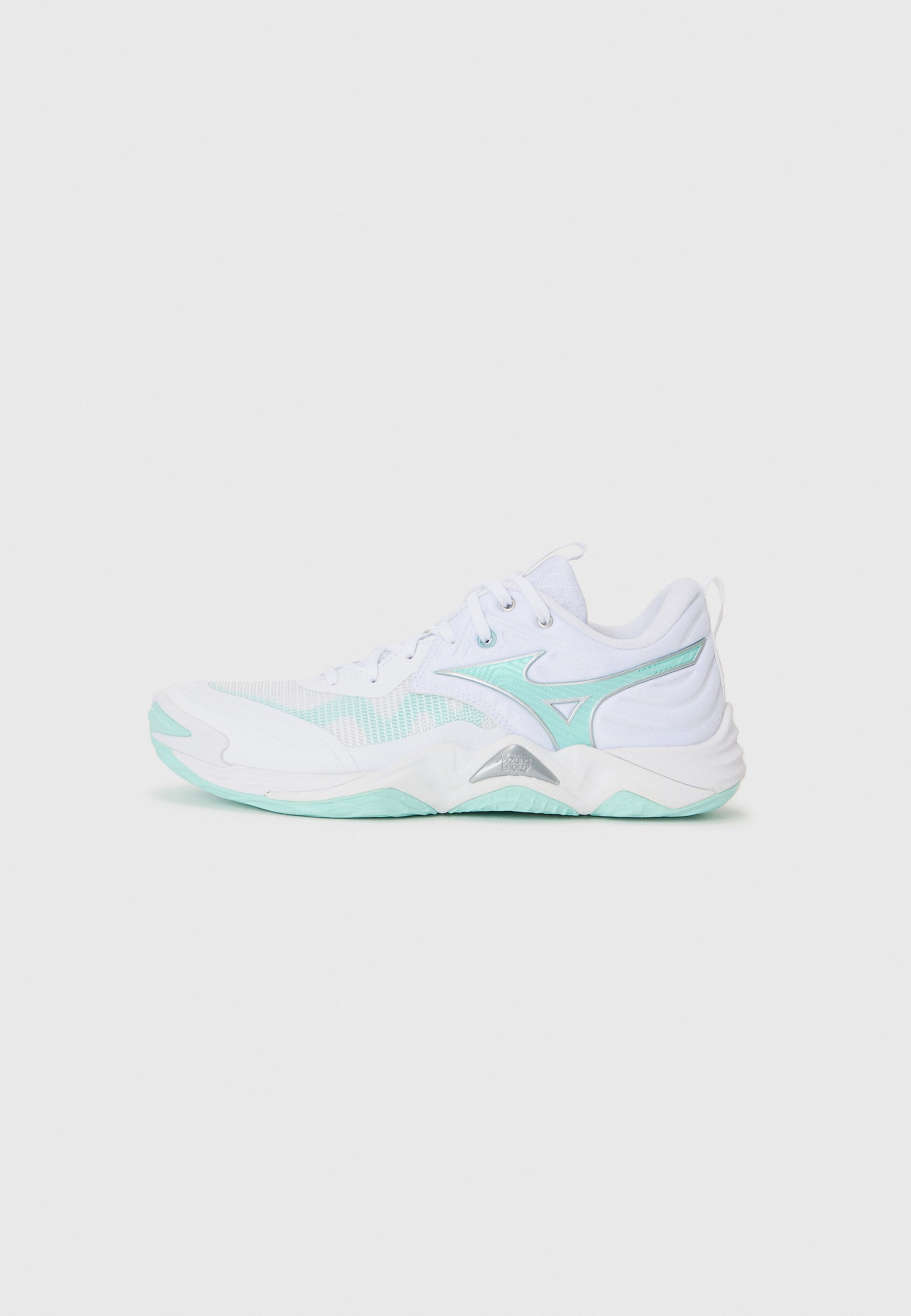 Mizuno WAVE MOMENTUM - Scarpe da pallavolo - bianco/blu