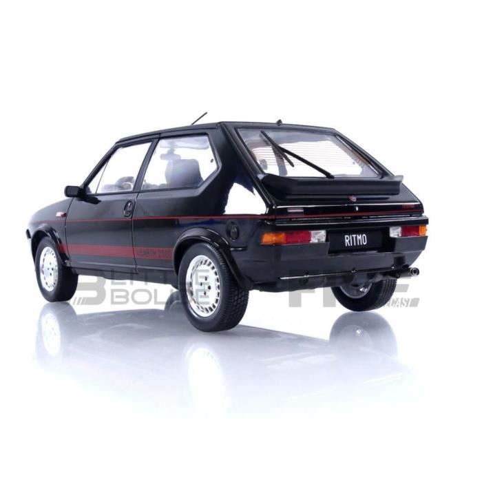Miniature Collectible Car - FIAT - Ritmo TC 125 Abarth - 1980 - Black - 1/18