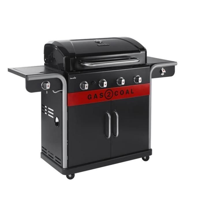 CHAR BROIL Hybrid Charcoal and Gas Barbecue GAS2COAL 440 Outdoor Barbecue 15.2 KW Burners