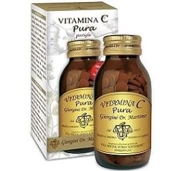 DR. GIORGINI Dr. Giorgini reines Vitamin C 180 Tabletten Nahrungsergänzungsmittel auf Vitamin-C-Basis