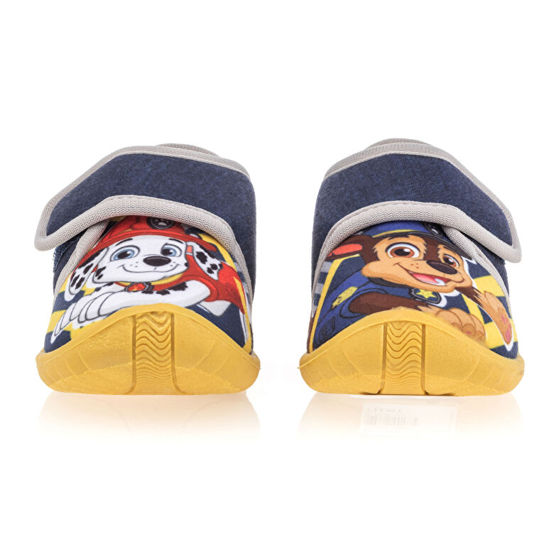 Pantuflas azules para niño