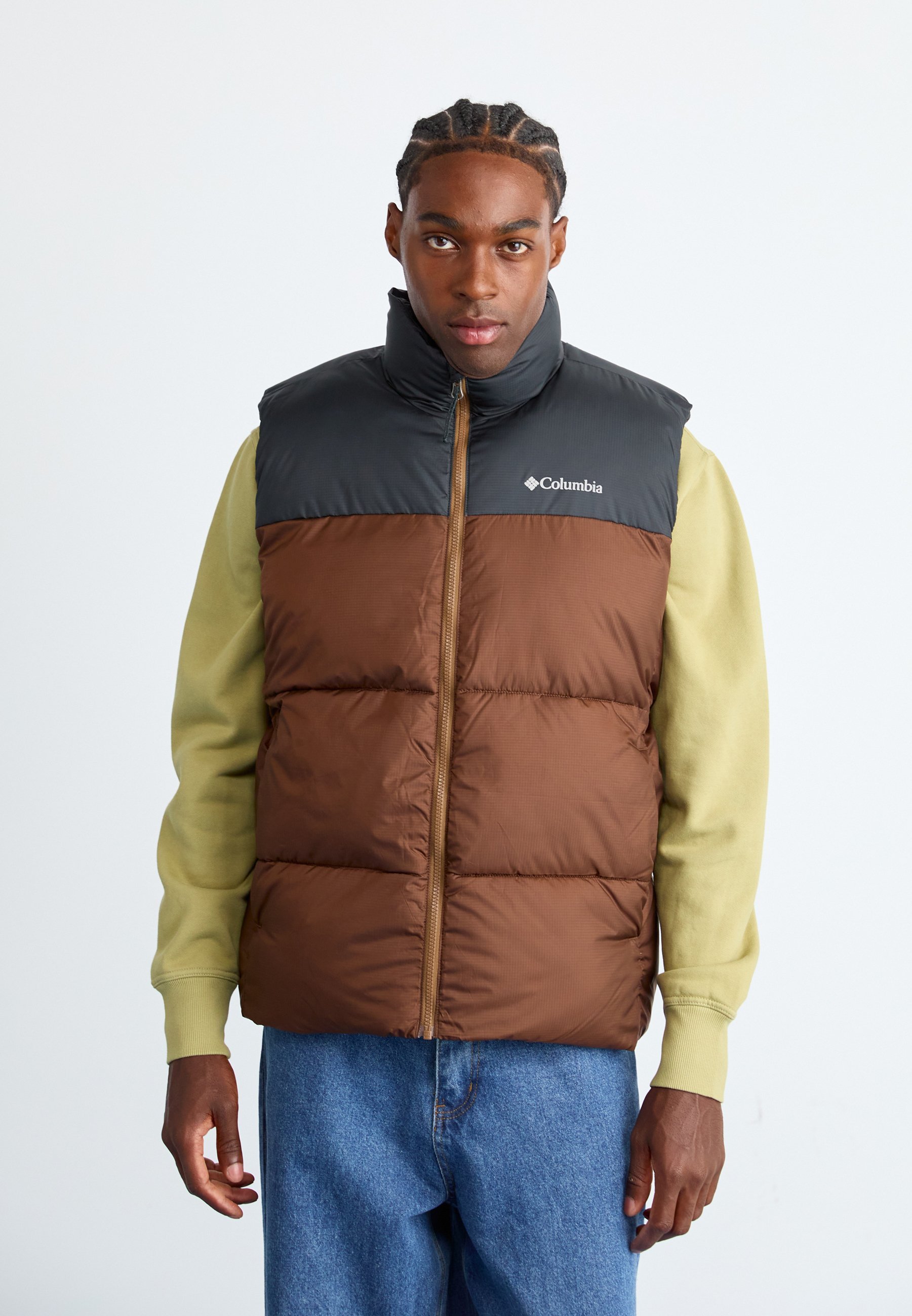 Columbia PUFFECT VEST - Vesta - tabaková/čierna