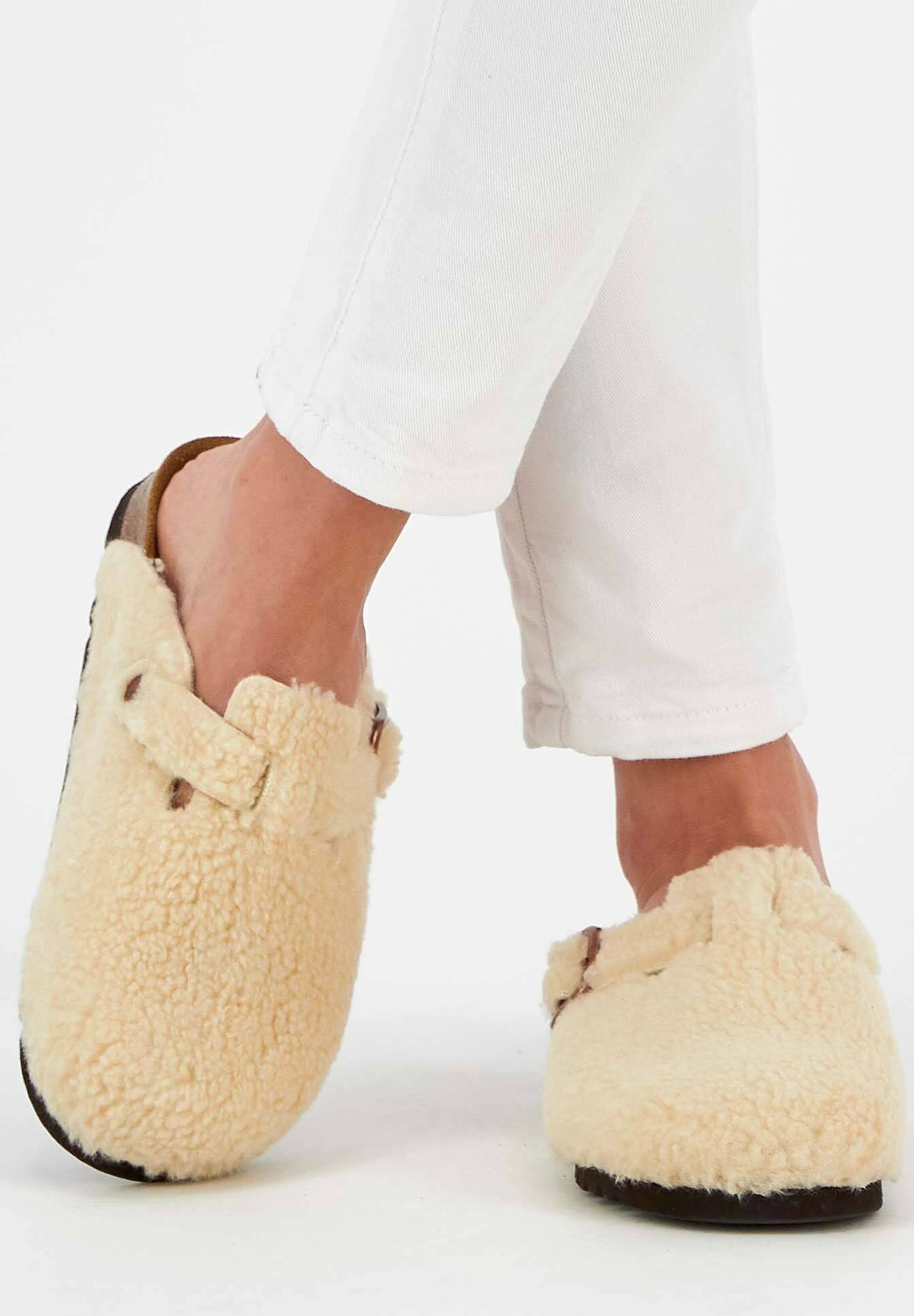 Scholl FAE NIEUW - Muiltjes - beige