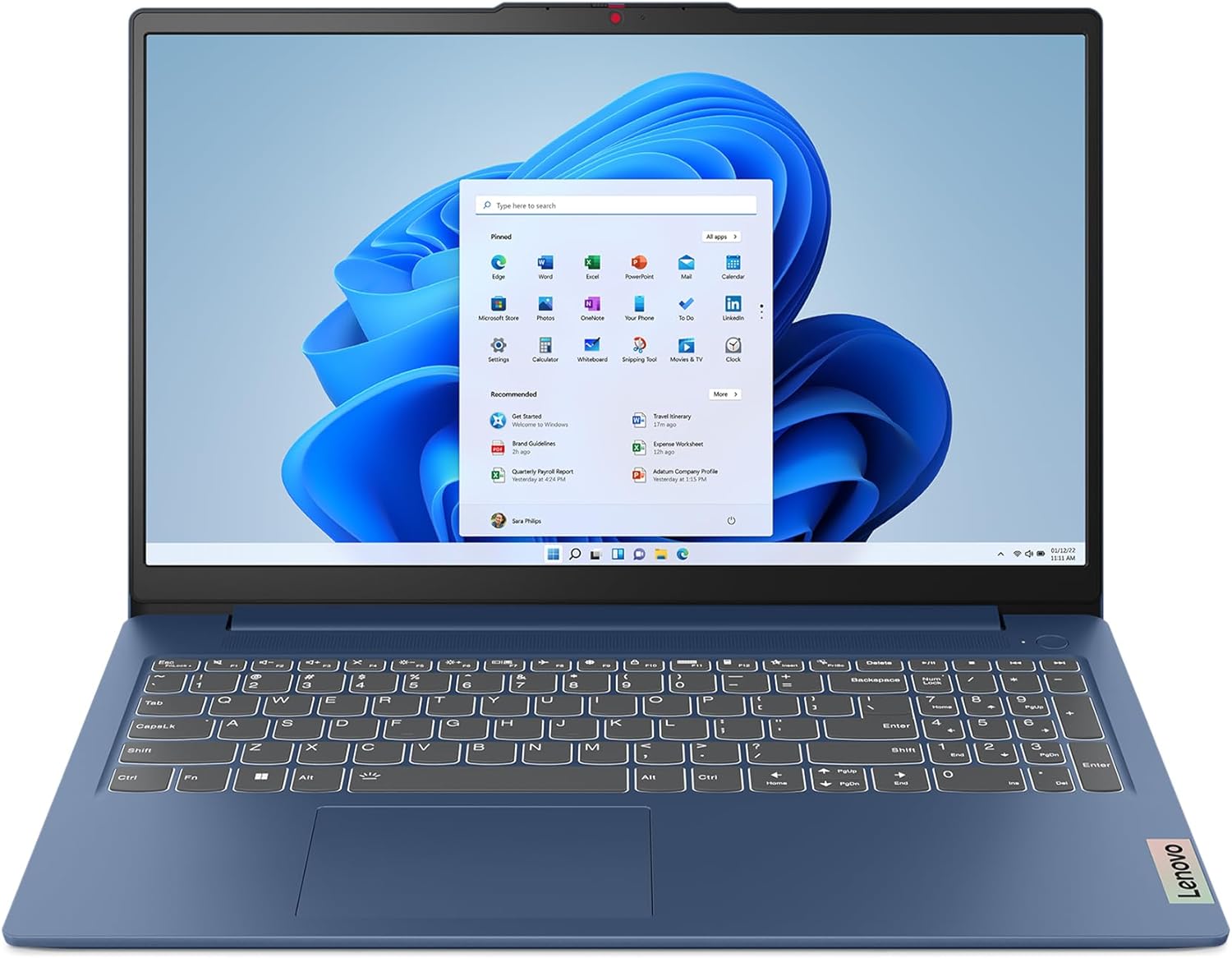 Lenovo IdeaPad Slim 3 - (2023) - Φορητός υπολογιστής καθημερινής χρήσης - Ελαφρύς - Windows 11-15.6