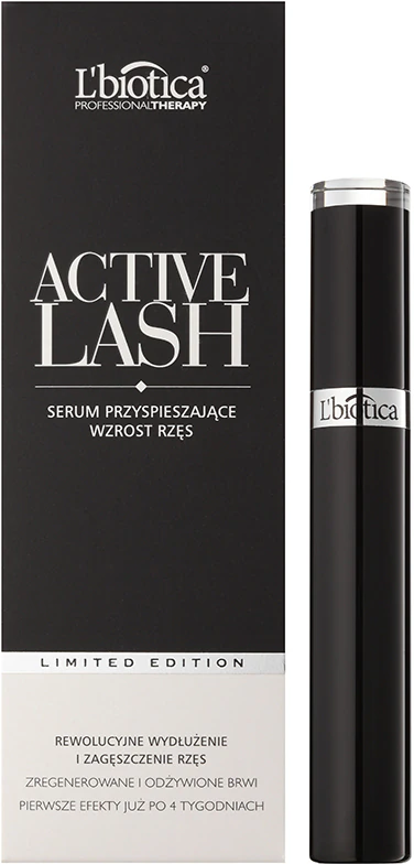 L'biotica Repair Lash serum voor het stimuleren en versterken van de wimpergroei.