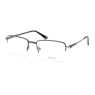 Dielmar Matt Black 348 -silmälasikehykset