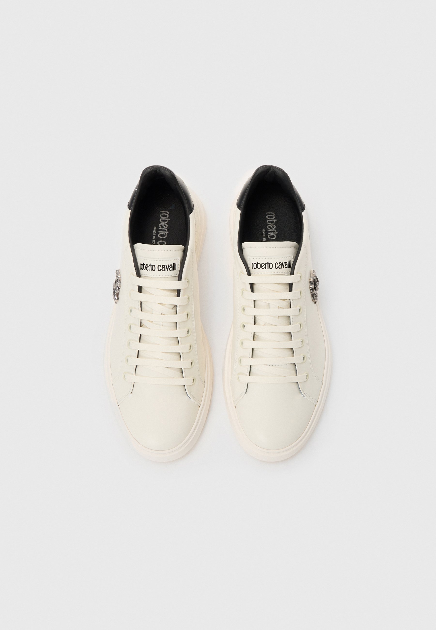 Roberto Cavalli LONDON - Sneaker - Off-White/Schwarz